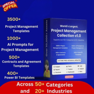 3500+ Project Management Templates