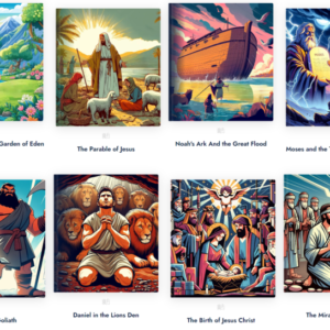 Bible Tales For Young Hearts